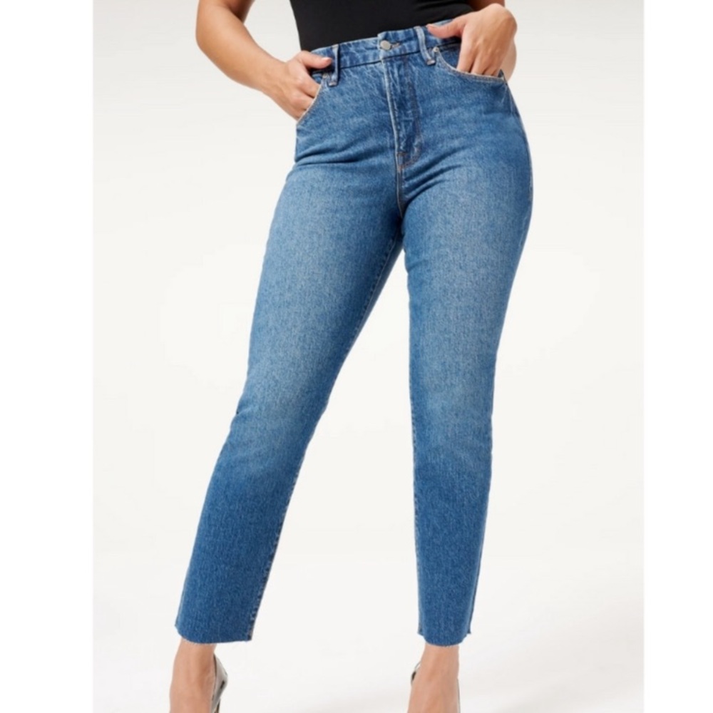 🎁Good American Good Classic Jeans #GCRH086TFT- Size: 8/29